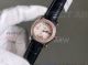 Perfect Replica Chopard Happy Sport Rose Gold Diamond Bezel Black Leather 30mm Women's Watch (2)_th.jpg
